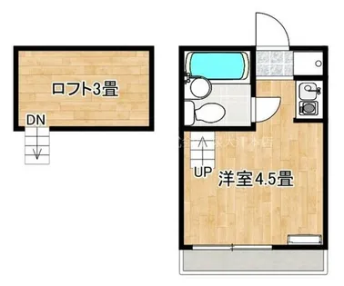マザーグース【206号室】の間取り