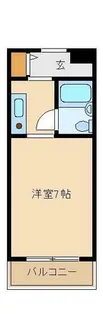 パルコ壱番館【1階】の間取り