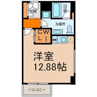 ミュプレ矢場町【4階】の間取り