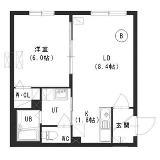 ル・ファール北円山【3階】の間取り