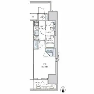 パークアクシス名古屋山王【7階】の間取り