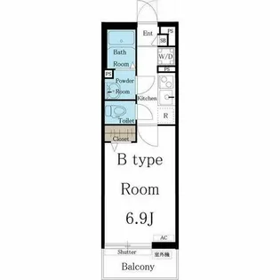 リブリ・吹上【3階】の間取り