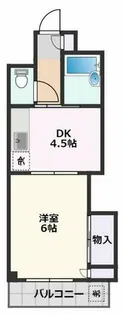 正雀グランドハイツ北【3階】の間取り