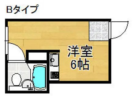 フォレストゲート岸里東【5階】の間取り