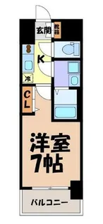 S-RESIDENCE茶屋ヶ坂【2階】の間取り