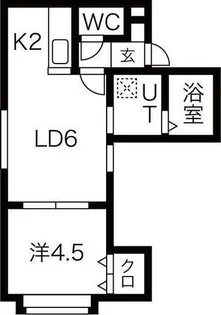 サウスパーク【2階】の間取り