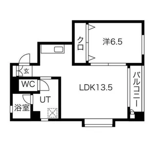 STARIA【4A号室】の間取り