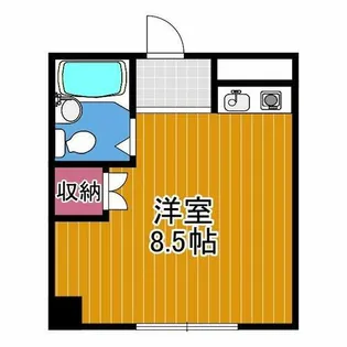 スコルピオ清和【1階】の間取り