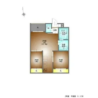 REGALEST庄内緑地公園【2階】の間取り