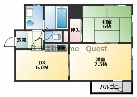 エスポールシバタ【2階】の間取り