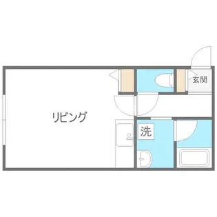 北海道札幌市手稲区手稲本町一条3丁目【アパート】の間取り