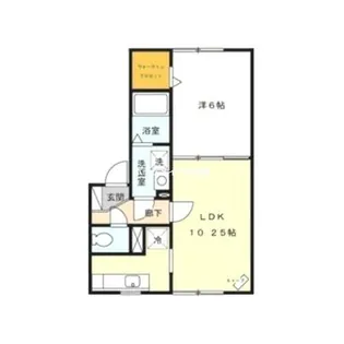 北海道札幌市手稲区曙一条1丁目【アパート】の間取り