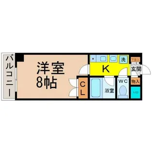 レージュ松原【1階】の間取り