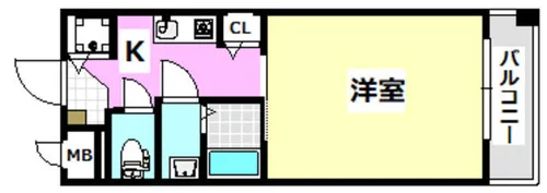 ヴィオレ茨木【302号室】の間取り
