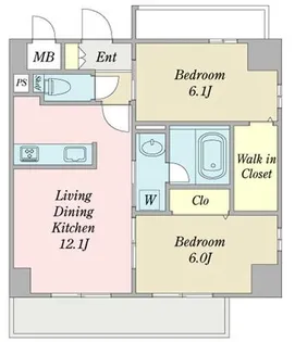 エスペランサ泉【0302号室】の間取り