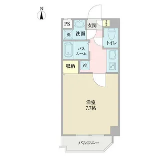 アトネス1604【0503号室】の間取り