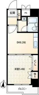 ベストL表参道【4階】の間取り