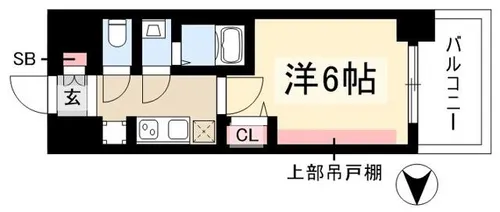 プレリス浅間町フォルテラ【3階】の間取り