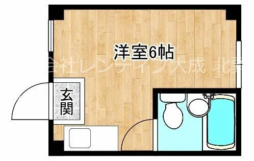 シャルムコトブキ【5階】の間取り