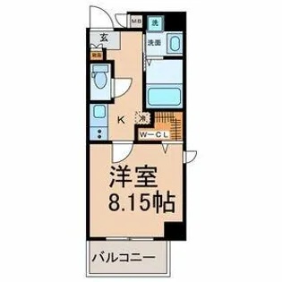 シャルマン新栄【8階】の間取り