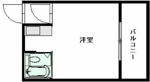 リッツ川原【201号室】の間取り