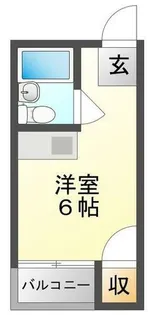 メゾンまどか【1階】の間取り