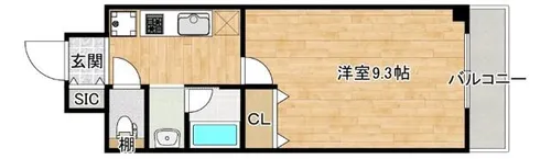アレルヤ【4階】の間取り