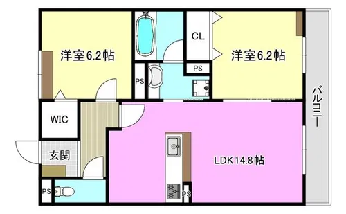 パークサイドファーム【2階】の間取り