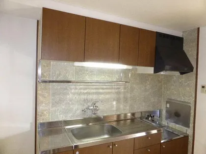 マンションルミナス【1階】のキッチン