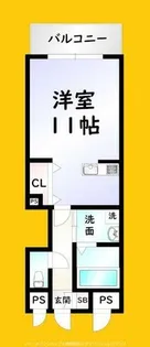 Brelia MIHAGINO【10階】の間取り