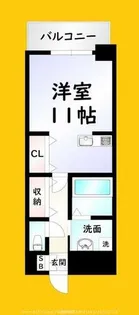 Brelia MIHAGINO【9階】の間取り