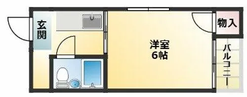 ピリカ平野宮町【3階】の間取り