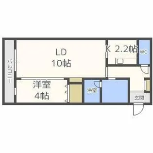 プルミエ29【4階】の間取り