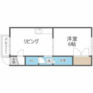 ライフ66【203号室】の間取り