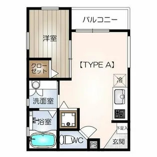 シーズンコート中村公園【3階】の間取り