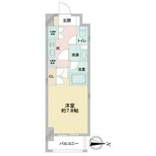 コンフォート新栄【7階】の間取り