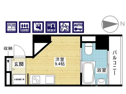是空JYUSO【3階】の間取り
