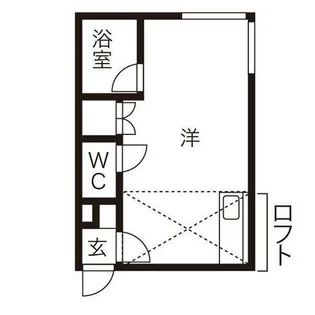 メイプルタウン【3階】の間取り
