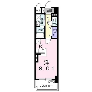 ブライクT27【2階】の間取り