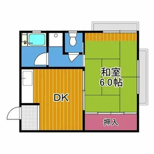 木下ビル【3階】の間取り