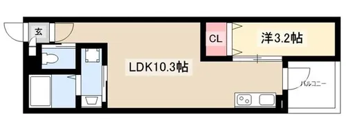 Noble Refine【2階】の間取り