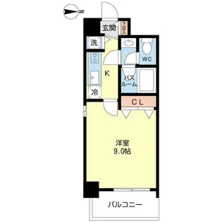 プロシード新栄【0301号室】の間取り