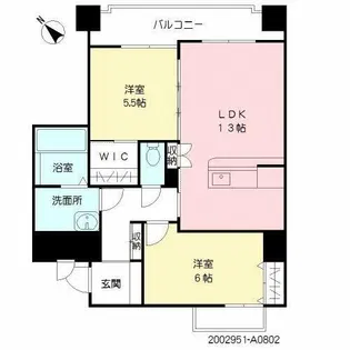 シャーメゾンステージ片野【10階】の間取り