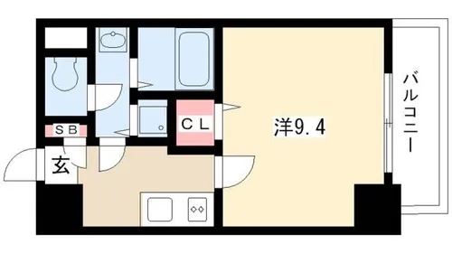 メゾンドール栄【306号室】の間取り