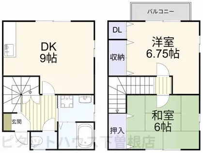 Peaceful四季彩【A1号室】の間取り