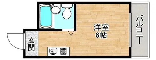 アステイオス桜ノ宮【4階】の間取り