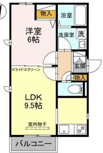 サンクレール【2階】の間取り