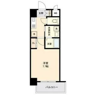 愛知県名古屋市昭和区滝川町【マンション】の間取り