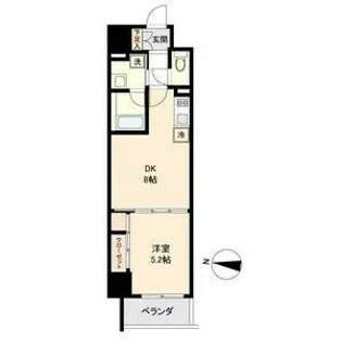 ランドハウスグランドウエスト【3階】の間取り