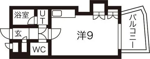 パピリオ【9階】の間取り